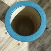 Signed cylinder vase