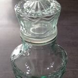 Small glass bottle with stopper