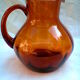 Blown glass jug