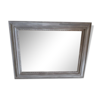 Mirror wood and stucco rechampie 87 x 68cm