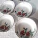 9 hollow plates Luxeuil HBCM flowers and foliage