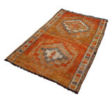 Vintage kurdish herki rug