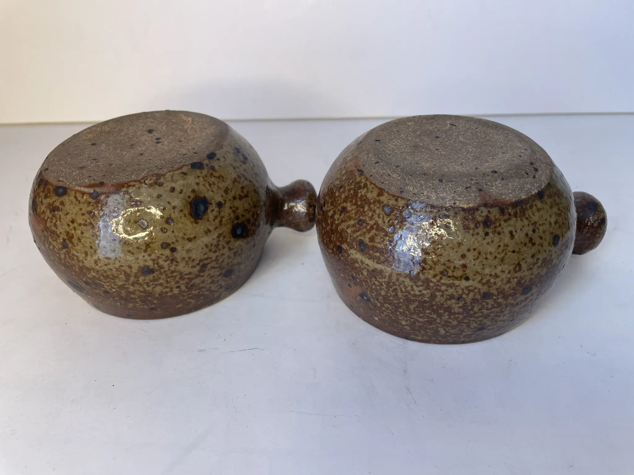 Pyrite stone bowls in