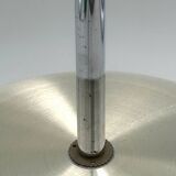 Large Space Age Hanging Lamp with Metal and ABS Lampshade, 1970s