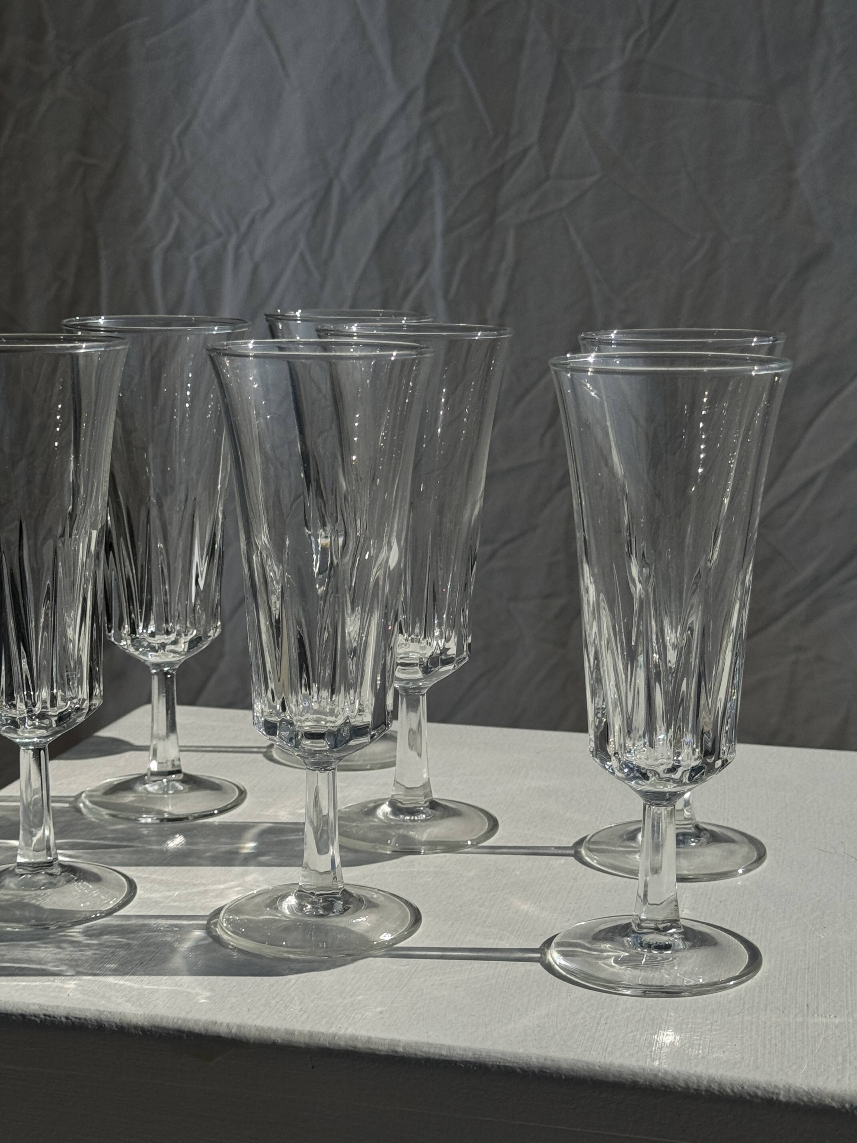 7 classic champagne flutes