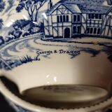 Set of 4 English "Grindley Stafffordshire" stock bowls