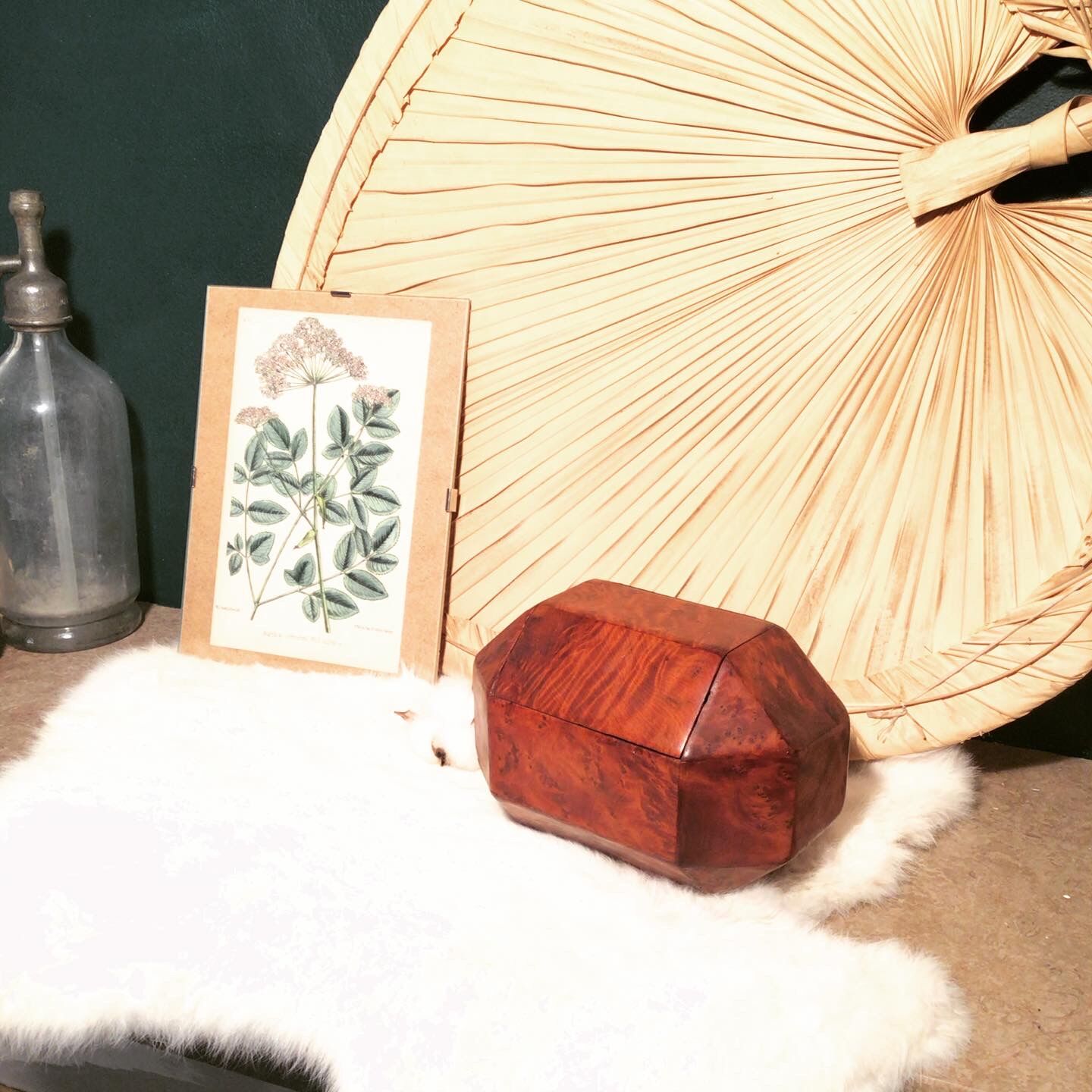 Jewelry box in thuya