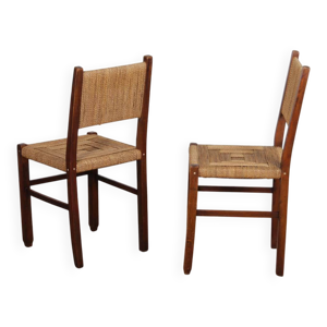paire de chaises rustiques - 1940