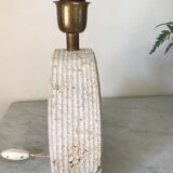 Vintage travertine lamp