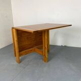 Table à manger vintage de style Japandi Chapo du milieu du siècle, 1960