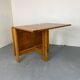 Table à manger vintage de style Japandi Chapo du milieu du siècle, 1960