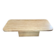 Travertine coffee table in the 70s