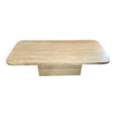 Travertine coffee table in the 70s