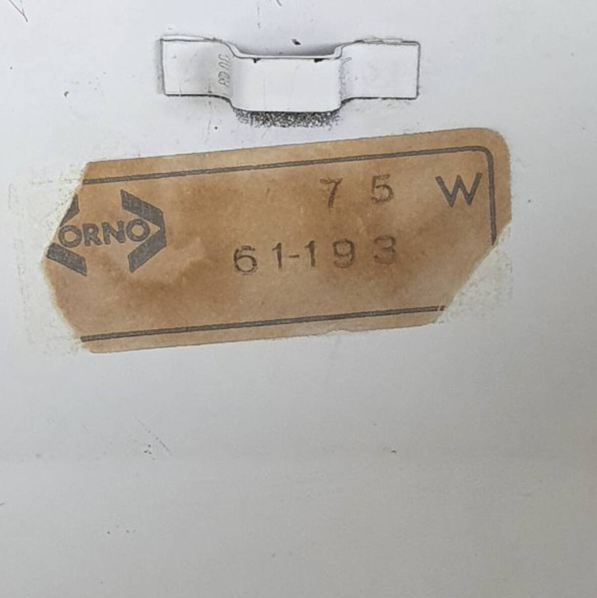 Vintage cube pendant lamp Stockmann Orno