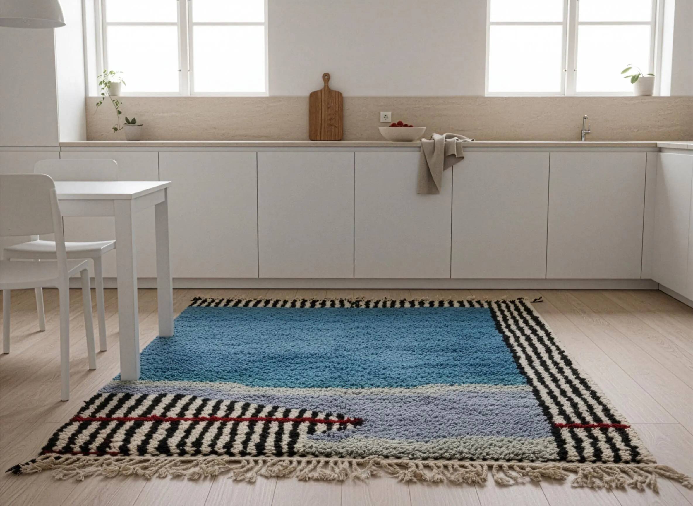 Traditional Berber rug 3x2 m