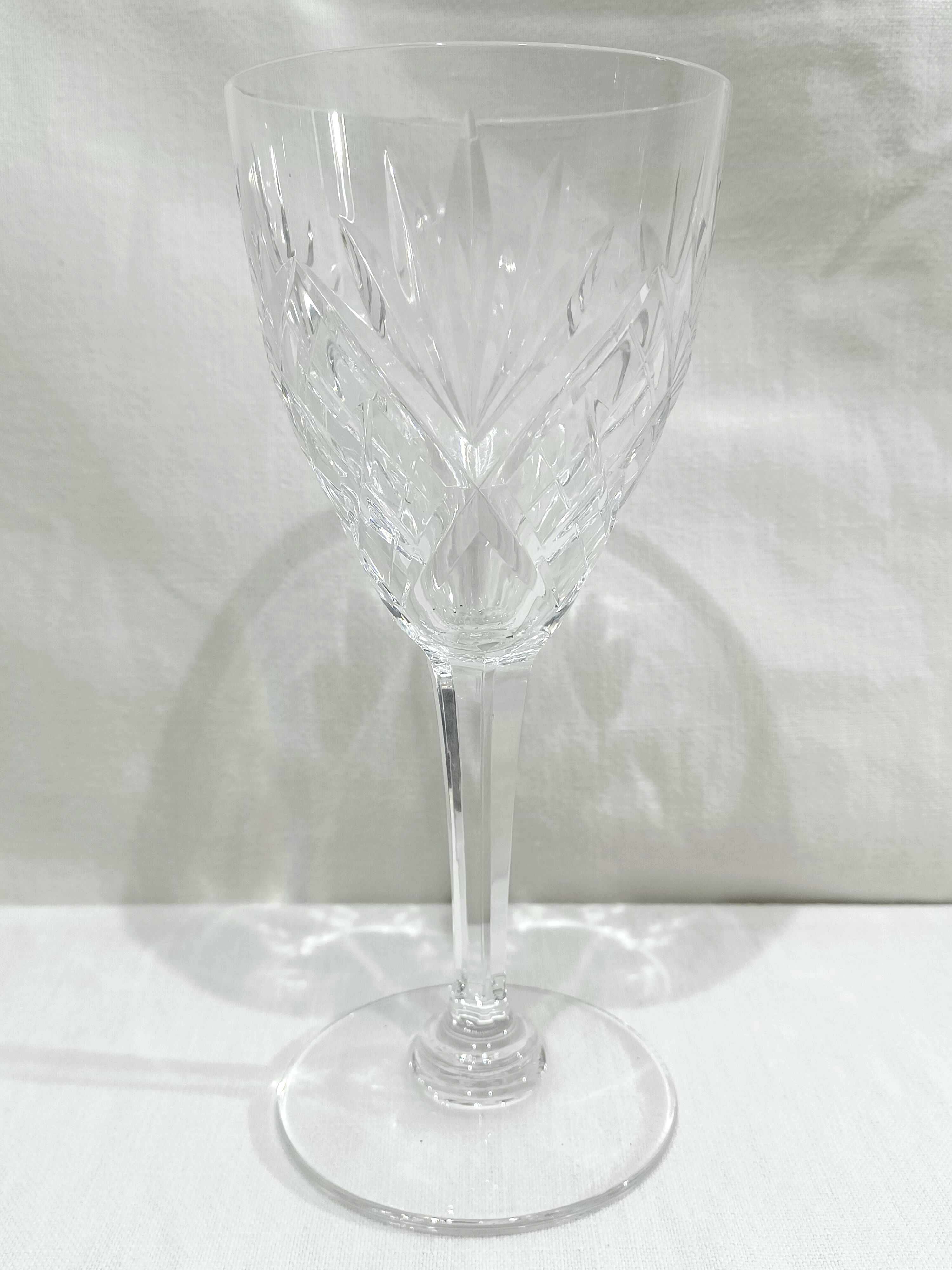 saint-louis- model chantilly 11 water glasses