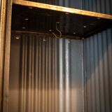 Vestiaire acier noir, une porte STRAFOR