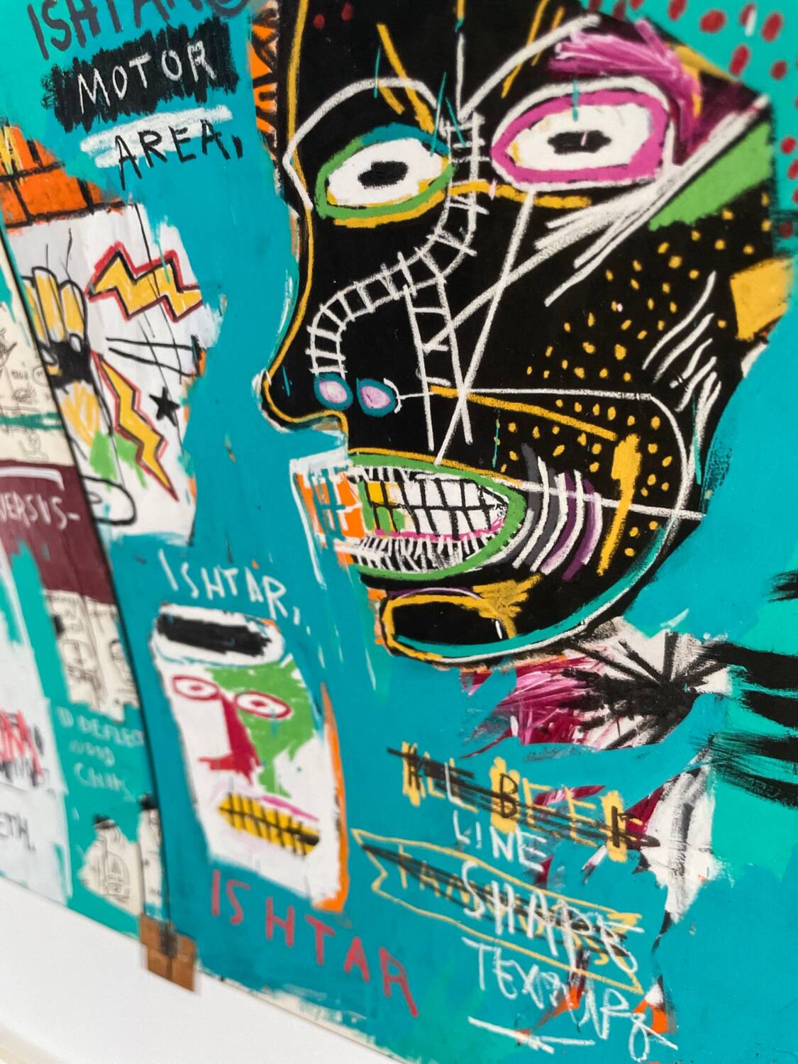 Jean Michel Basquiat (1960-1988), Ishatar 1983, publié par King McGaw, sous licence Arestar New York