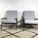 Minimalist Armchairs By Rob Parry For Gelderland, 1950s, Set Of 2