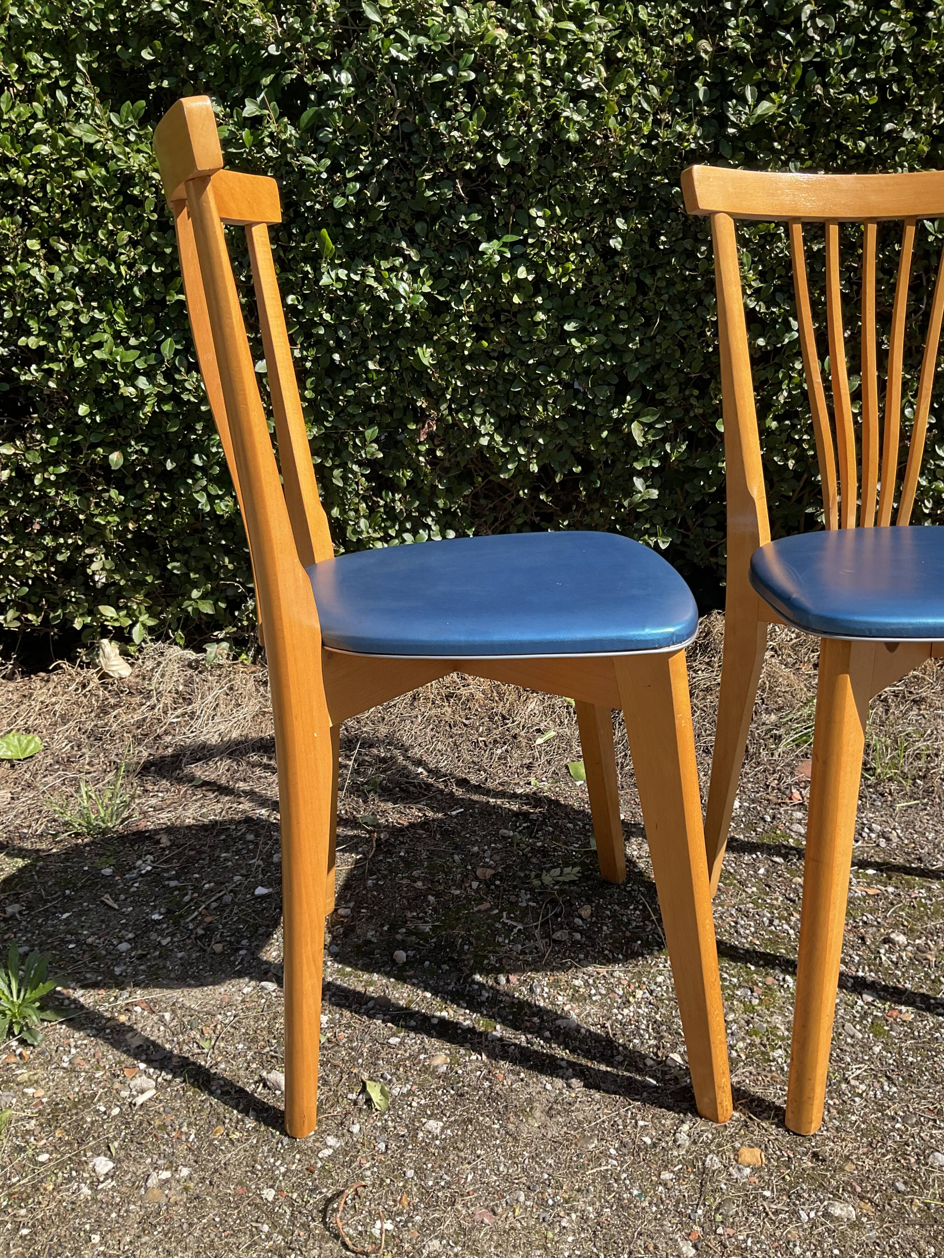 Pair of scandinavian chairs from the 60s