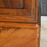 Mahogany Bedside Table, Restoration style – 2nd part 19th century