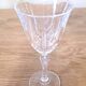 6 crystal wine glasses