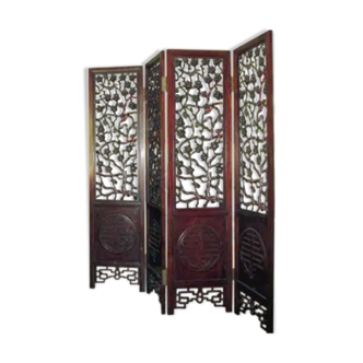 Chinese rosewood screen