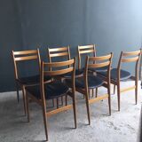 Batch chairs Scandinavian years 60' (6)