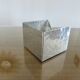 Modernist "Jean Goardere" post it holder in handmade pewter, 1970