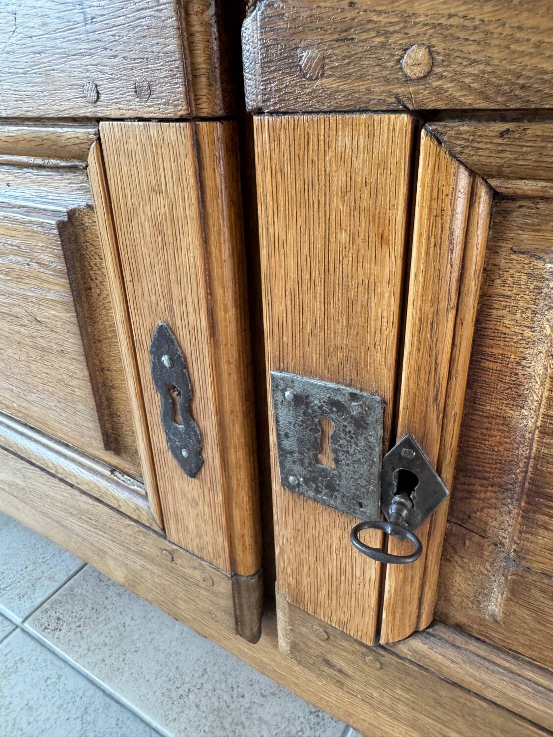 19th century solid wood box
