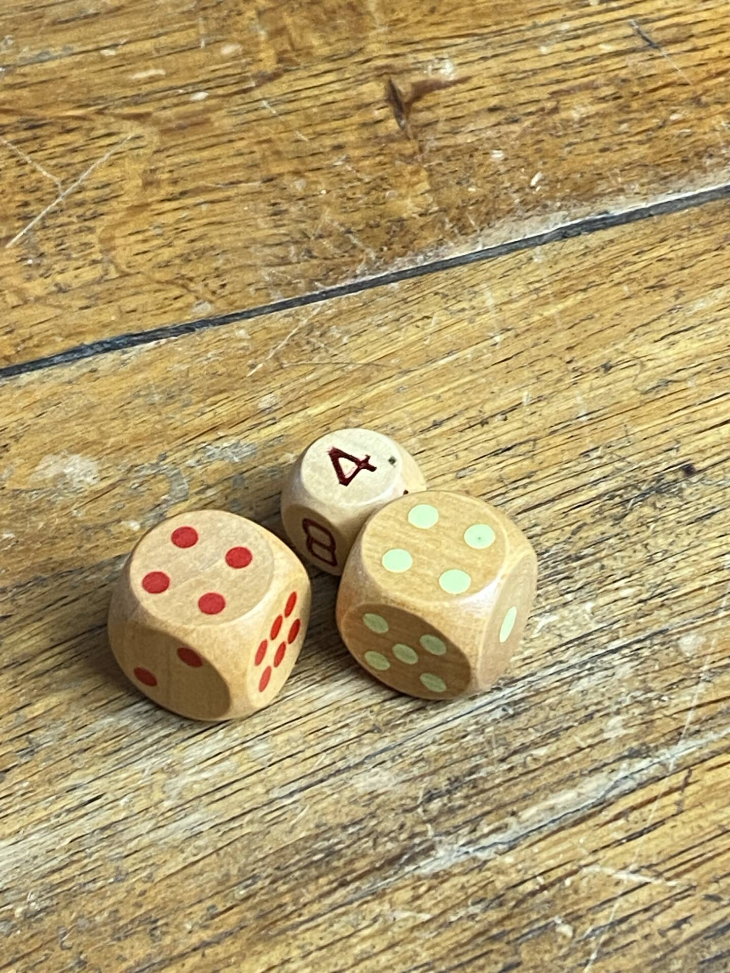 Jeu de backgammon en bois 