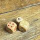 Jeu de backgammon en bois 