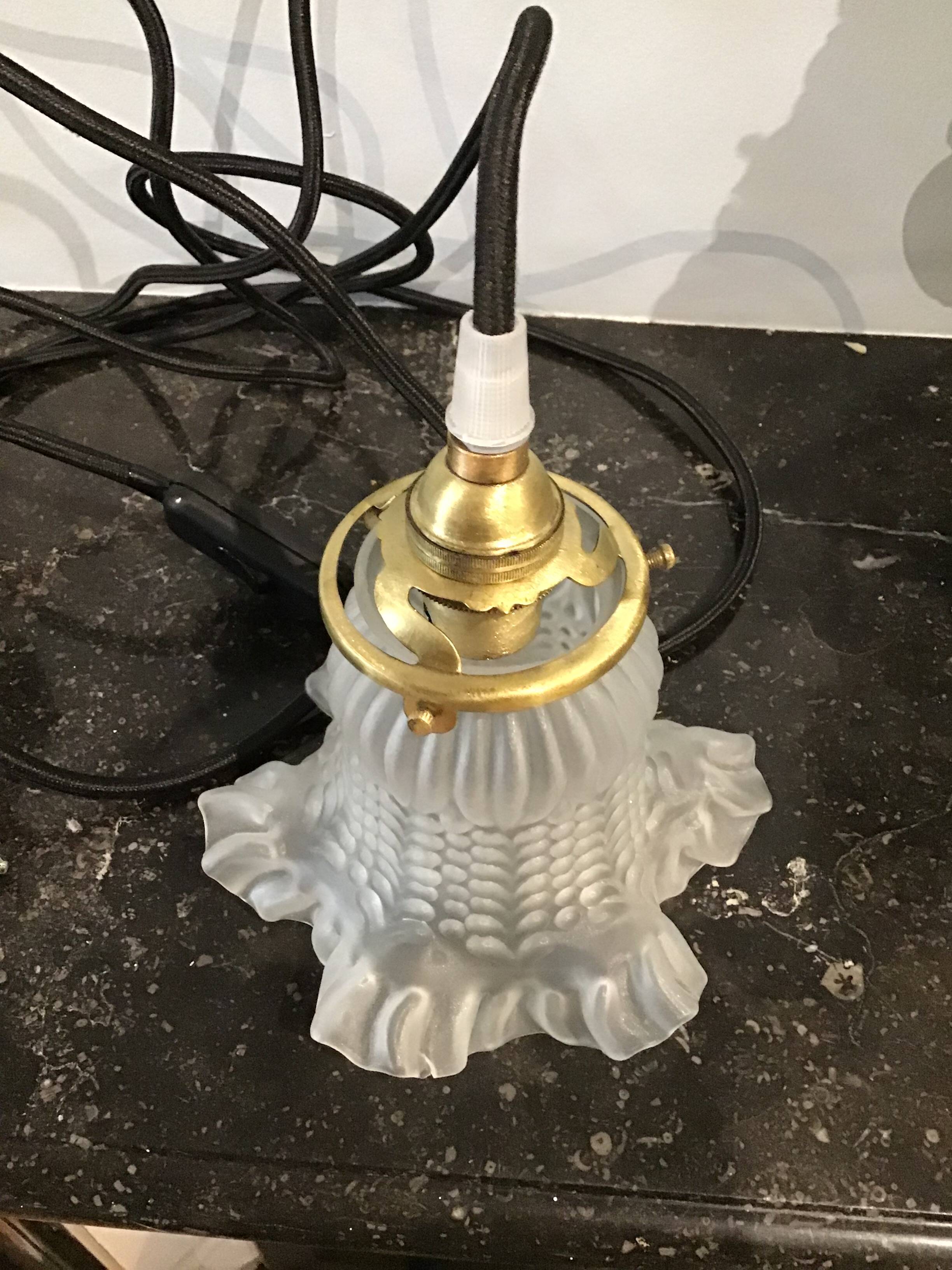 Set of two portable lamps