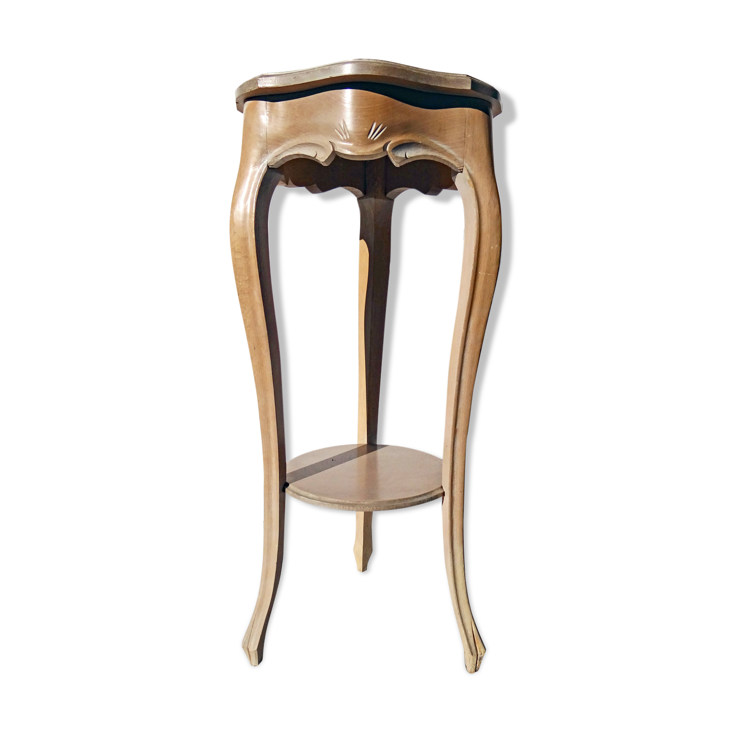 Sellette en bois peint