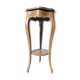 Sellette en bois peint