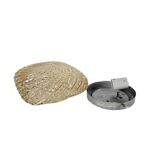 Glashutte Limburg - Tynell style - ceiling lamp - amber - 3rd quarter 20th