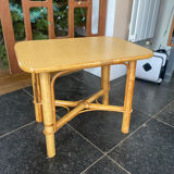 Rattan children's table