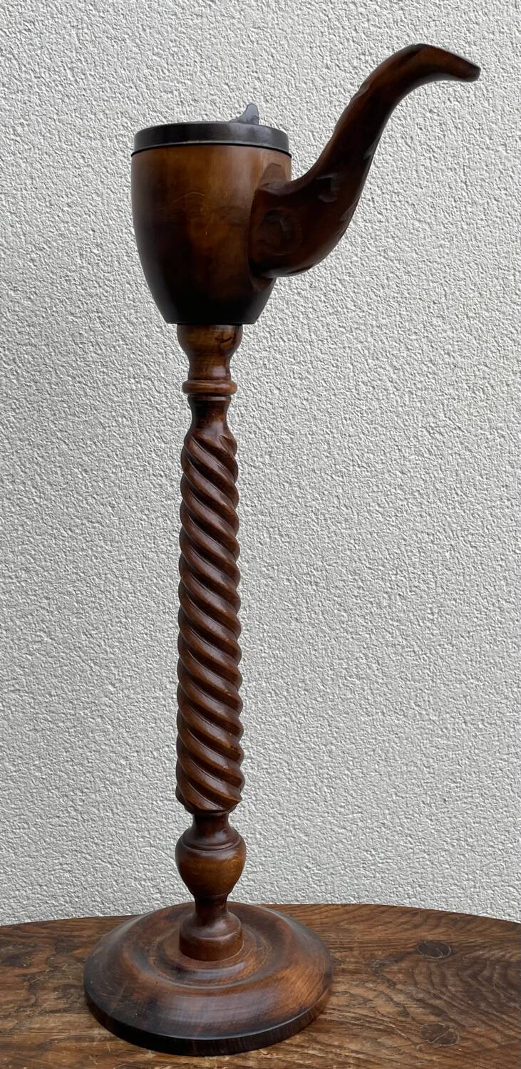 Cendrier sur pied vintage