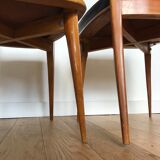 Pair of wooden chairs