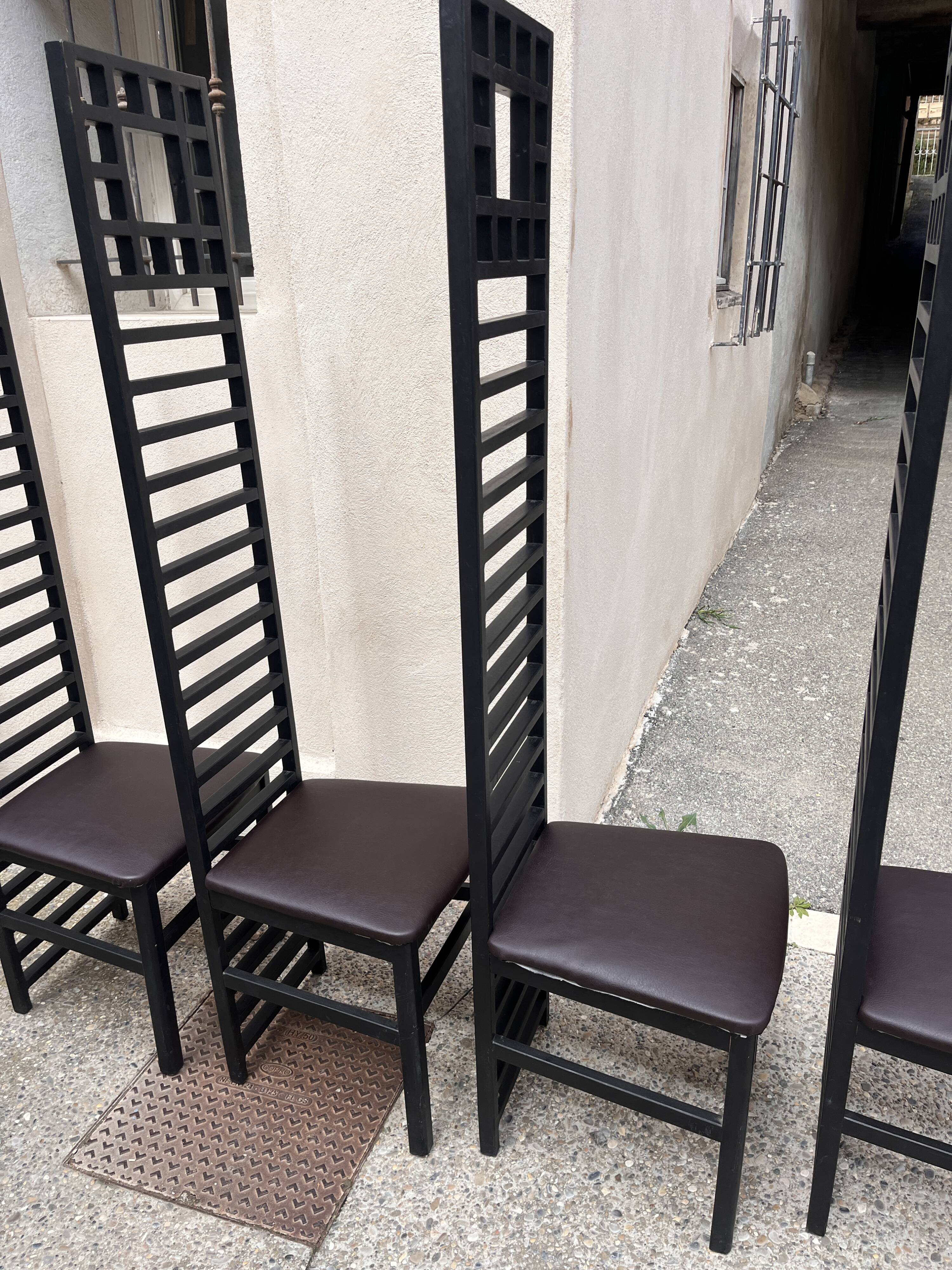 4 designer chairs from the 70s/80s.