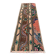 Small vintage Turkish rug 36x103 cm, short runner, mini carpet 2559