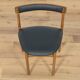 Mid-Century Round Extendable Dining Table and Chairs from McIntosh, 1960s, Set of 5