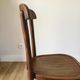 Set of 5 baumann bistro chairs in bent wood stamped xxth