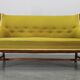 1950s Danish 2-seater sofa by Frits Henningsen
