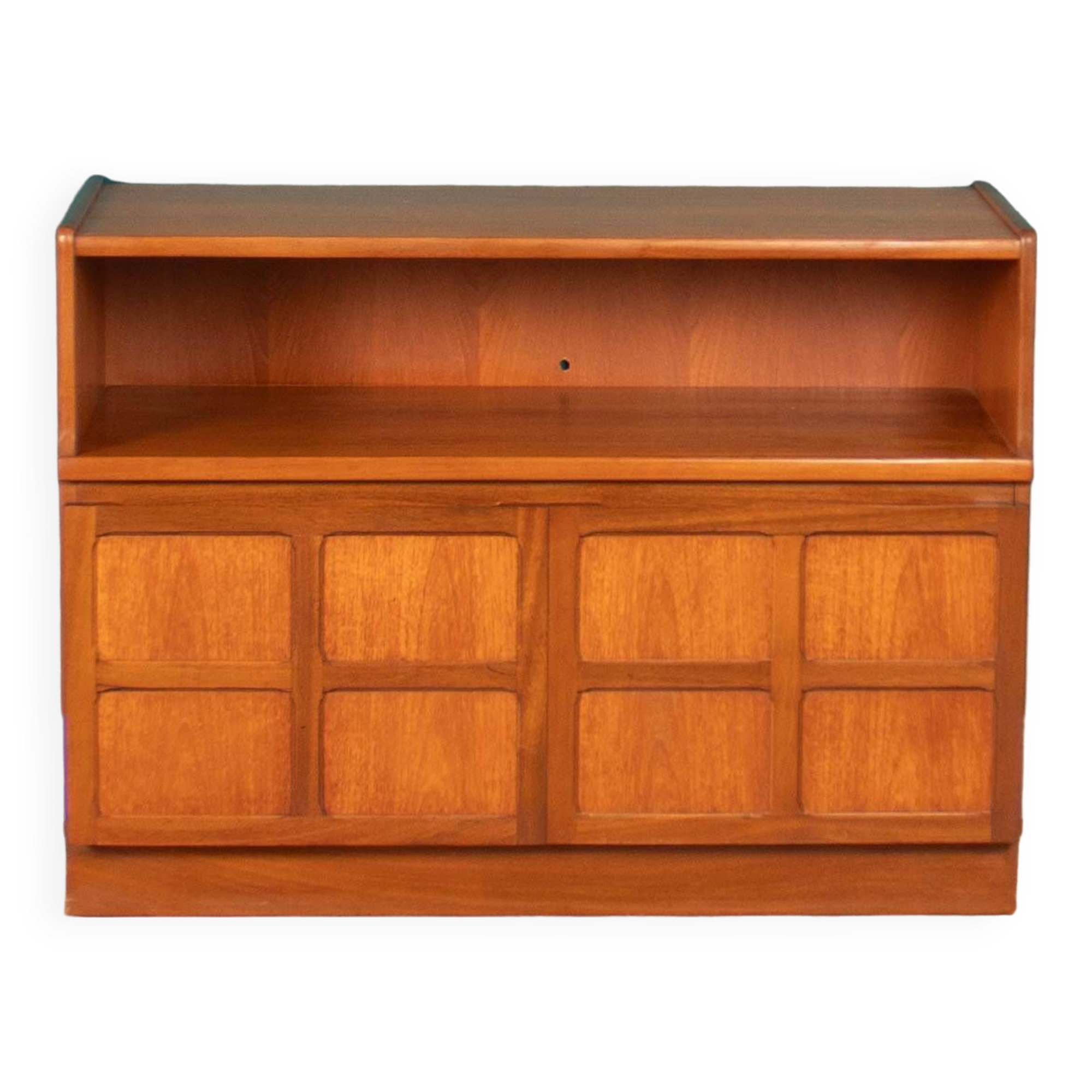Retro Teak 1960s Nathan Squares Mid Century Sideboard TV Cabinet