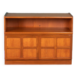 Retro Teak 1960s Nathan Squares Mid Century Sideboard TV Cabinet