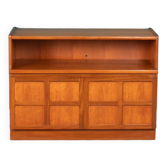 Retro Teak 1960s Nathan Squares Mid Century Sideboard TV Cabinet