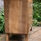 Commode art déco ronce de noyer brut