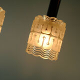 Mid century modern 3-light pendant lamp by hillebrand
