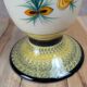 Antique Henriot Quimper vase with Breton floral decoration.